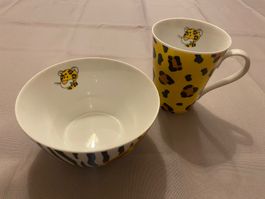 Nici Porcelaine Tasse & Schale Wild Friends Leopard Print