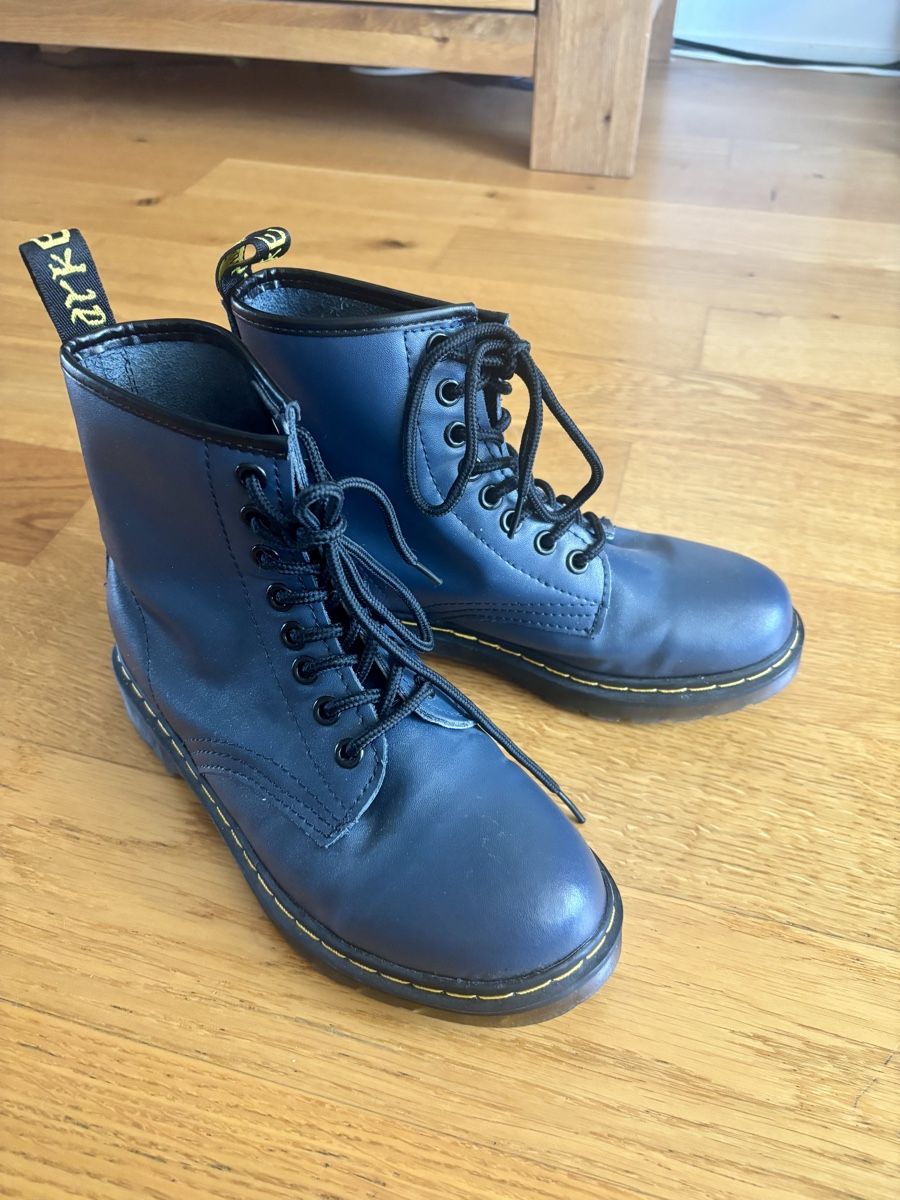 Herrenschuhe: Stiefel blau Groesse 37 eher 36.5 – Neu (gemäss Beschreibung) aus Bern von chi_s9x7 4