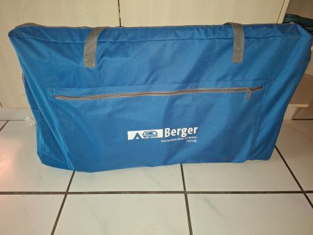 Berger Küchenbox blau 4-Fächer