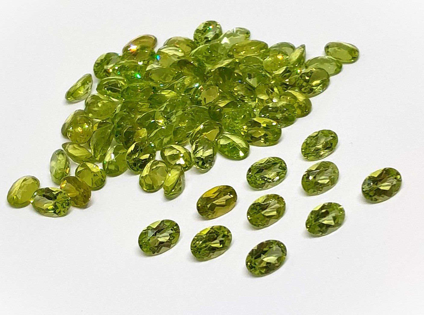 Pietre preziose: 10x Péridots 6x4 mm - Valeur 190.- Fr – Nuovo (secondo la descrizione) da Grimisuat venduto da Valgem 4
