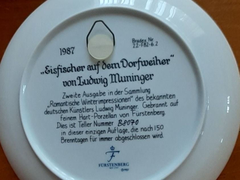 Piatti: Sammelteller Eisfischer – Nuovo (secondo la descrizione) da Langenthal venduto da Deern1 1