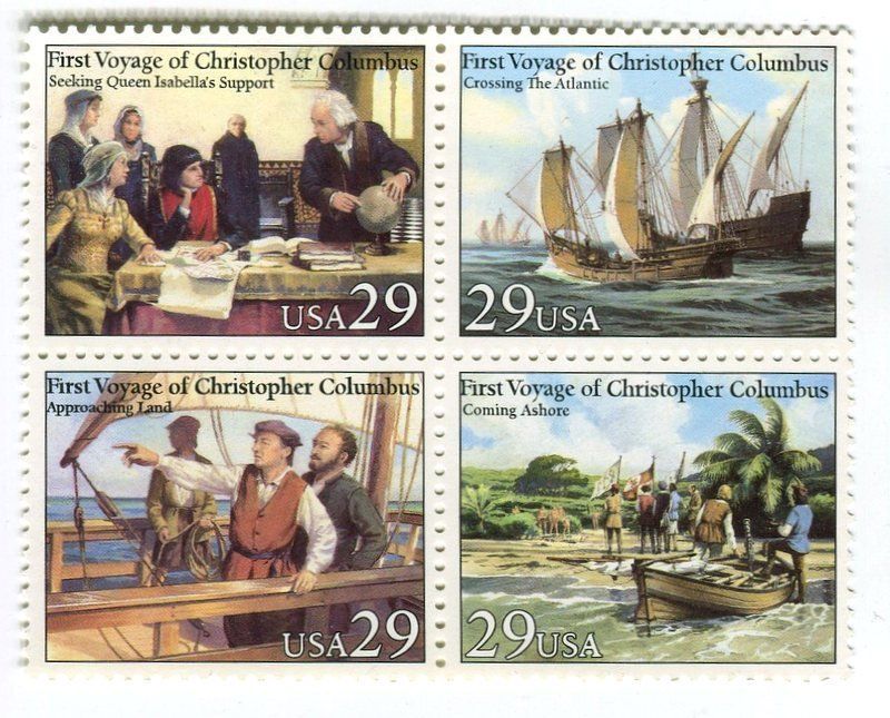 Tutti i francobolli: Briefmarken "Schiffe. Kolumbus". USA – Nuovo e nell'imballaggio originale da Basel venduto da Butsch5