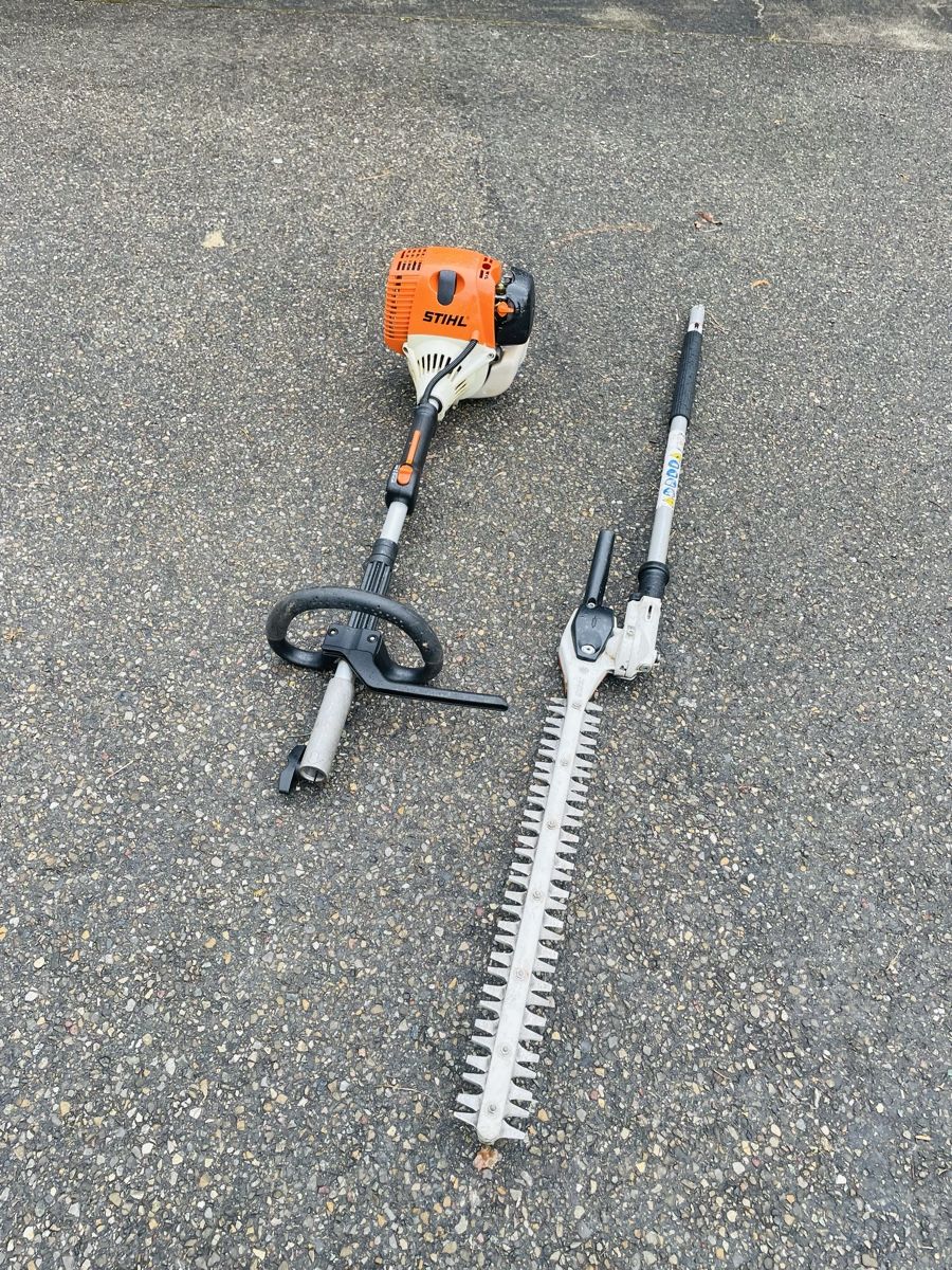 Stihl Tutti gli attrezzi: Heckenschere Stihl Teleskop Fs 87R – Usato da Würenlos venduto da Shop_Shop 4