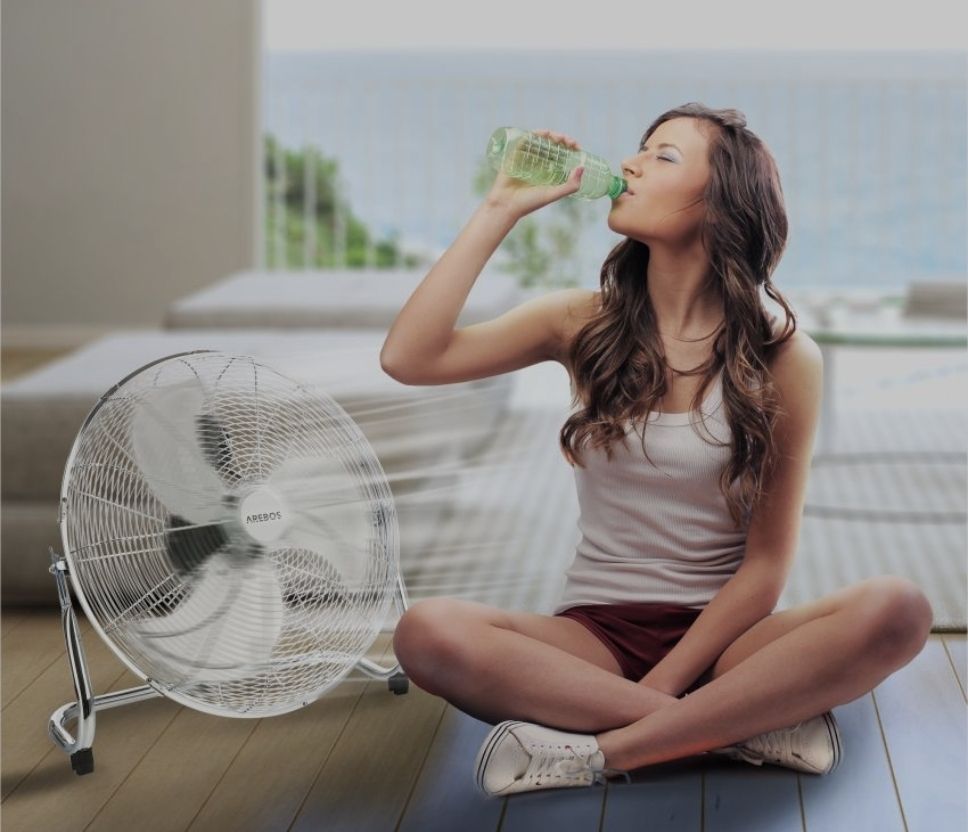 Ventilatori: Bodenventilator 18 Zoll 120W - Neu – Nuovo (secondo la descrizione) da Nebikon venduto da warendiscount 5