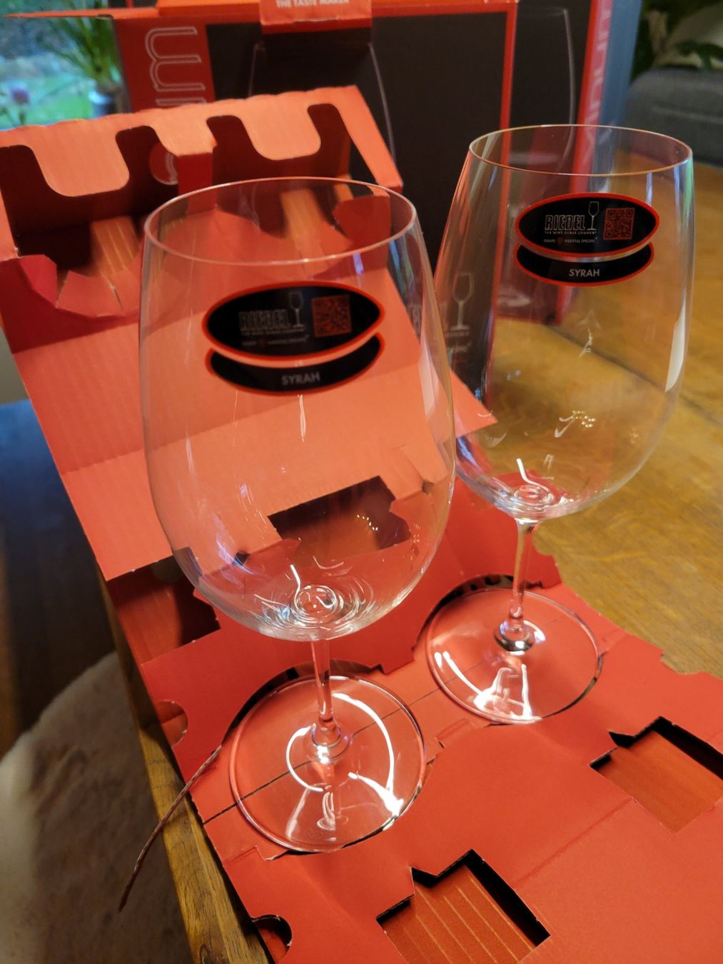 Riedel Bicchieri: Riedel Crystal Rot Weingläser – Usato da Pfaffnau venduto da spychi123 2