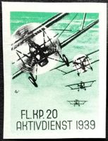 Soldatenmarke 2.WK, Flieger Kompanie 20, geschn, Wi Fl 112-2