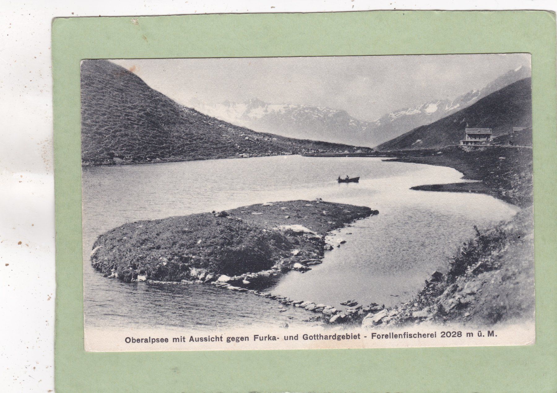 Ansichtskarten: Oberalpsee – Gebraucht aus Herisau von Lisegrat2008