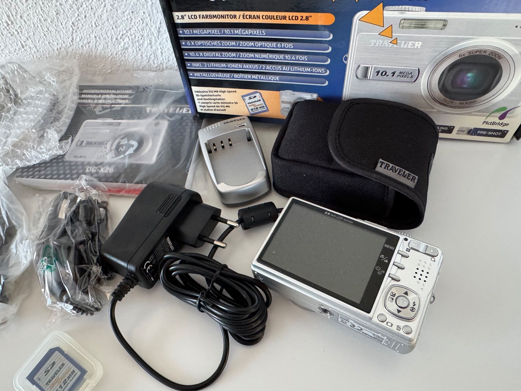 Kamera: Traveler DC-XZ6 Digitalkamera – Neu und originalverpackt aus Frauenfeld von difi67 3