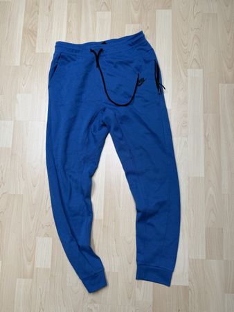 Nike Tech Fleece blue joggers