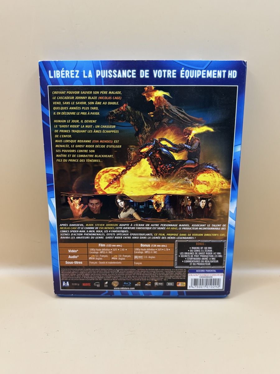Tous les DVDs: Blu Ray Ghost Rider – D'occasion à Genève par sho_67qj 1