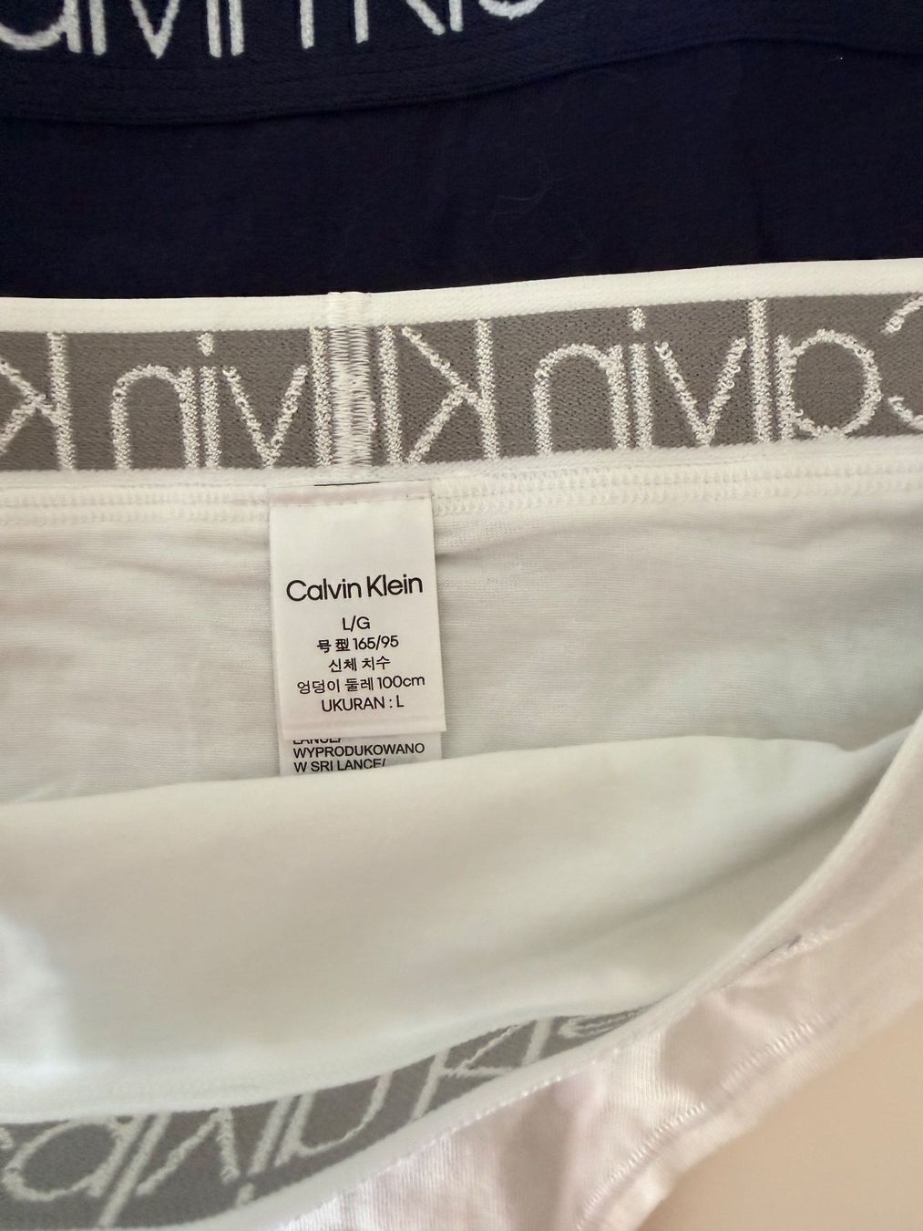 Altra biancheria intima: CALVIN KLEIN, High Waist String, Grösse L, 3 Stück – Nuovo e nell'imballaggio originale da Rudolfstetten venduto da gst_g7xl 4