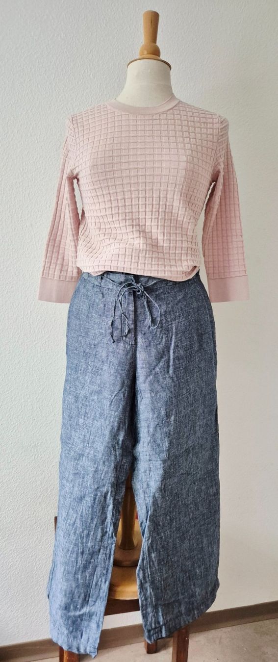 Opus Pantaloni: OPUS HOSE 38 M LEINEN LEINENHOSE , TOP ZU COS PULLOVER PULLI – Nuovo (secondo la descrizione) da Elsau venduto da the-colorful-side 7