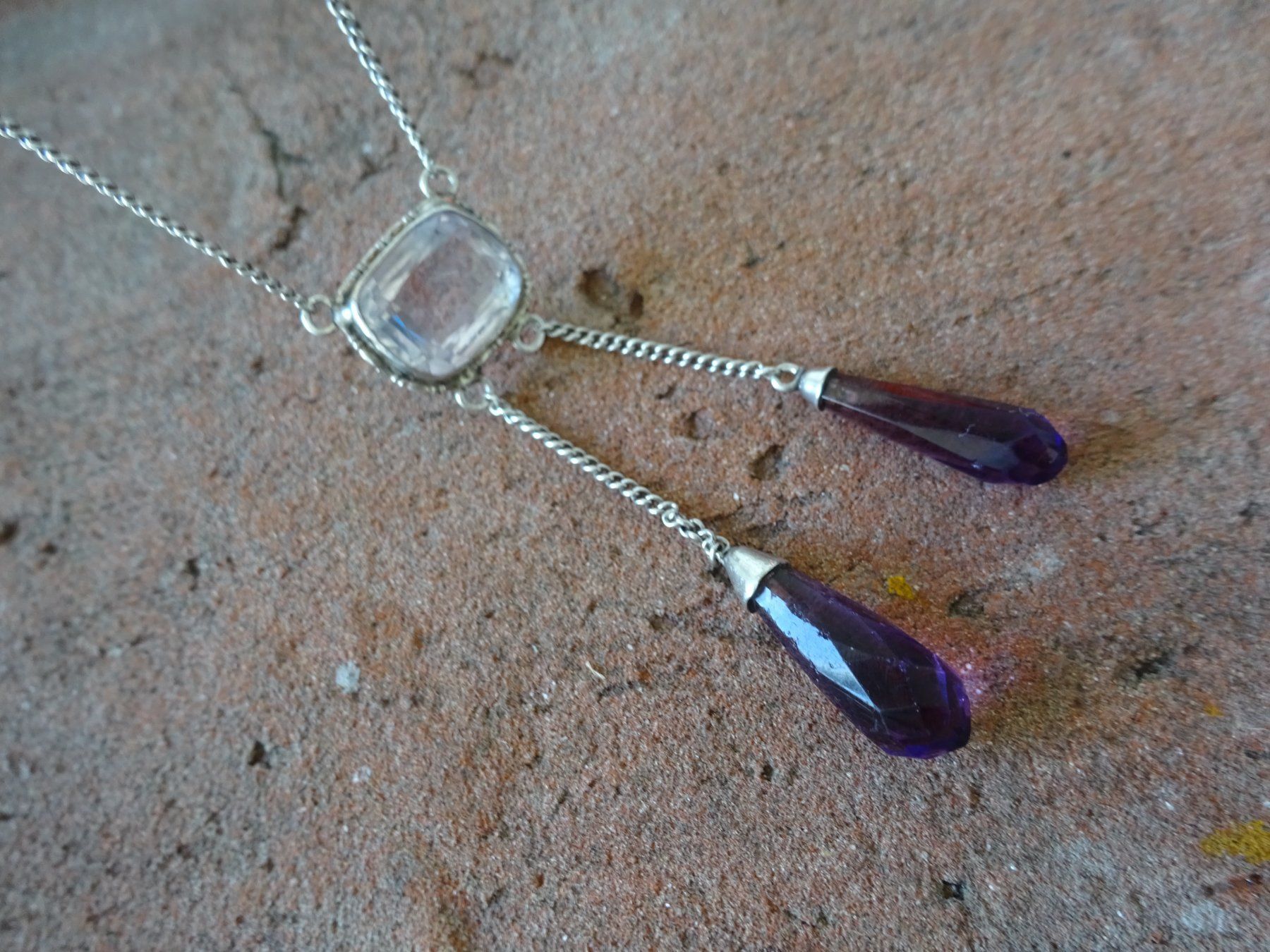 Catenine: Art Déco Kettchen / Amethyst – Usato da Esslingen venduto da FetteSchnecke 7