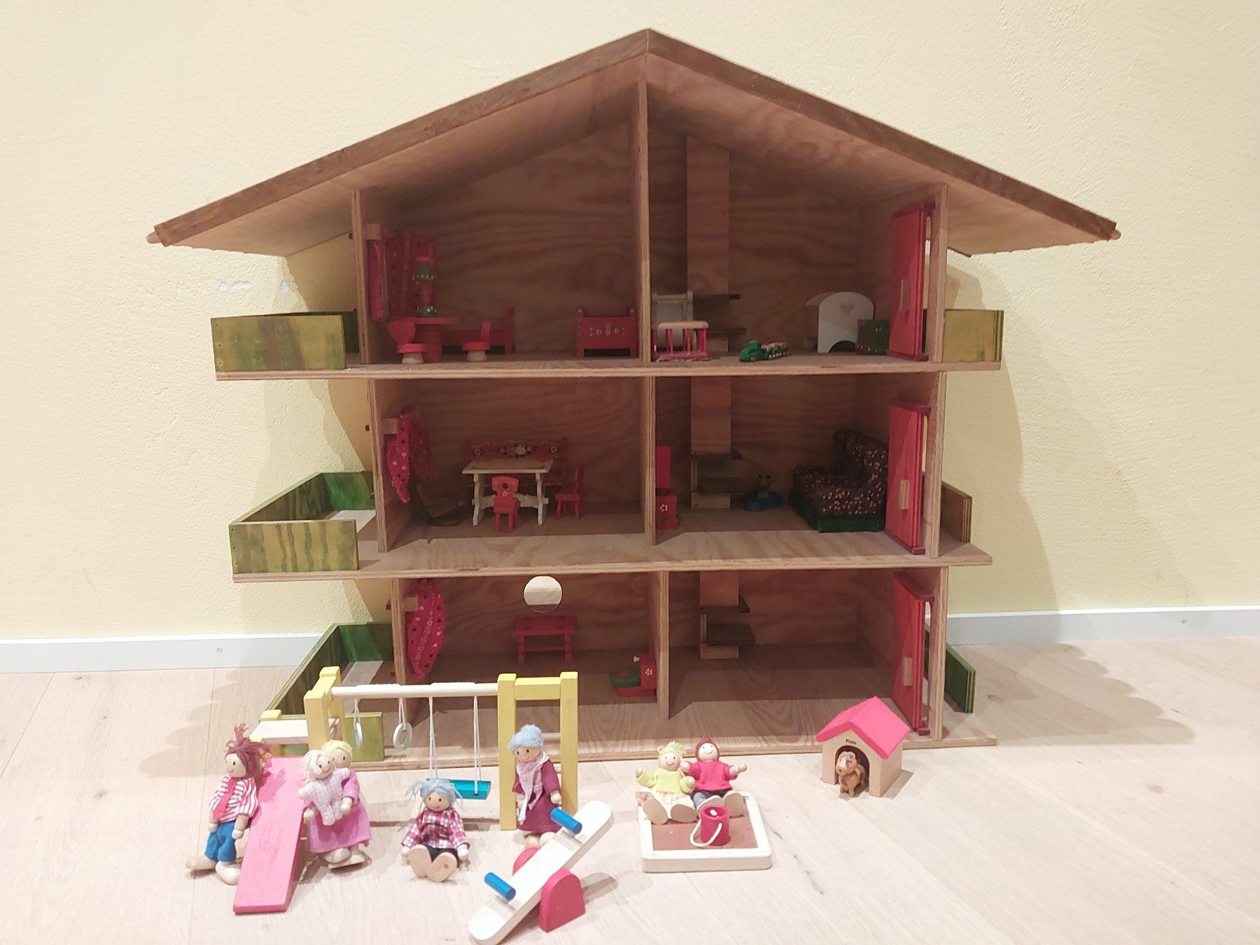 Holz Puppenhaus Gebraucht
