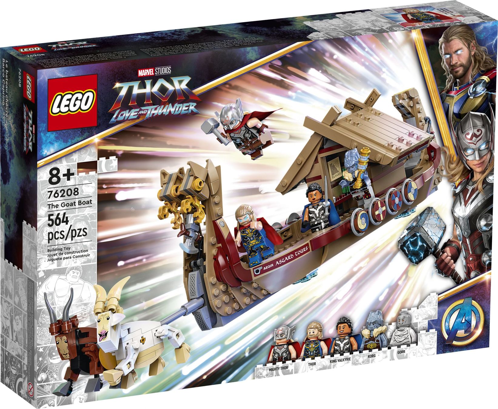 Lego Kit di costruzioni: 76208 Das Ziegenboot – Nuovo e nell'imballaggio originale da St. Gallen venduto da brickli
