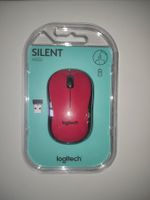 Logitech M220 Silent Click wireless Maus Rot