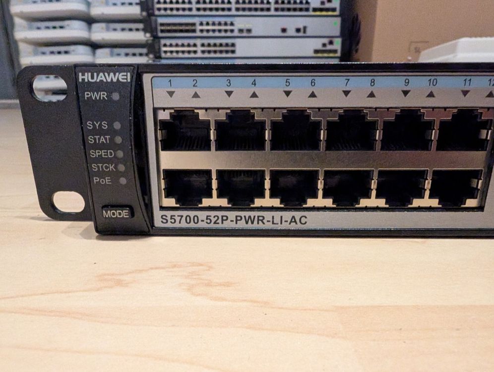 Huawei S5700-52P-PWR-LI-AC (48 x PoE+, 4 x SFP) (Gebraucht) in ...