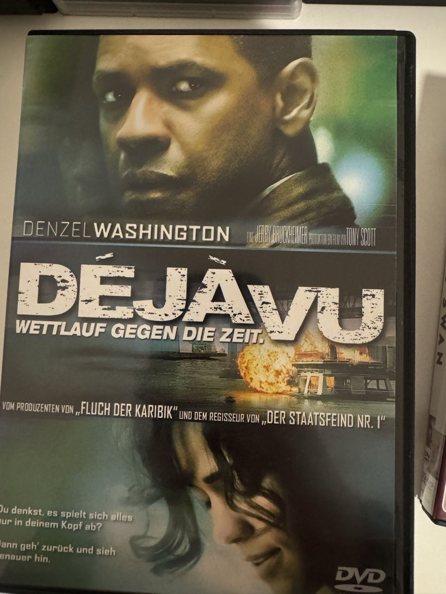 Déjà Vu DVD mit Denzel Washington - Top Zustand! Action 48 (Gebraucht ...