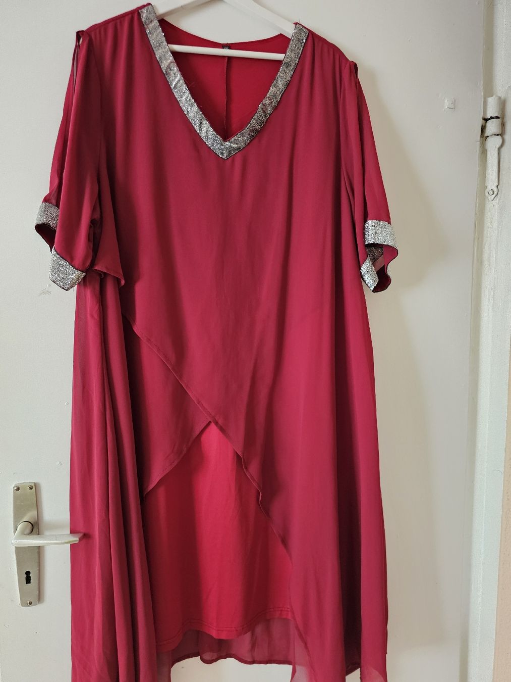 Vestiti: Bordeaux Kleid  – Nuovo e nell'imballaggio originale da Ramsen venduto da Janina10 5