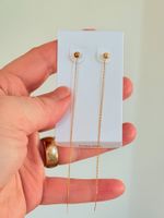 Boucles d'oreilles Lovisa pendantes couleur or - Neuves!