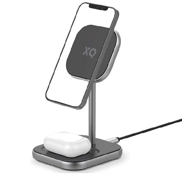 Caricabatterie: Xqisit 2-in-1 Wireless charging Stand – Nuovo (secondo la descrizione) da Zürich venduto da fresh0001