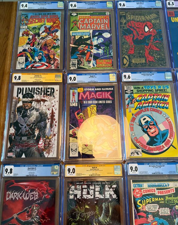 Fumetti: 15 x Graded Marvel & DC Comics - Big Collection!!! – Nuovo e nell'imballaggio originale da Dietikon venduto da gab_qz7y 4