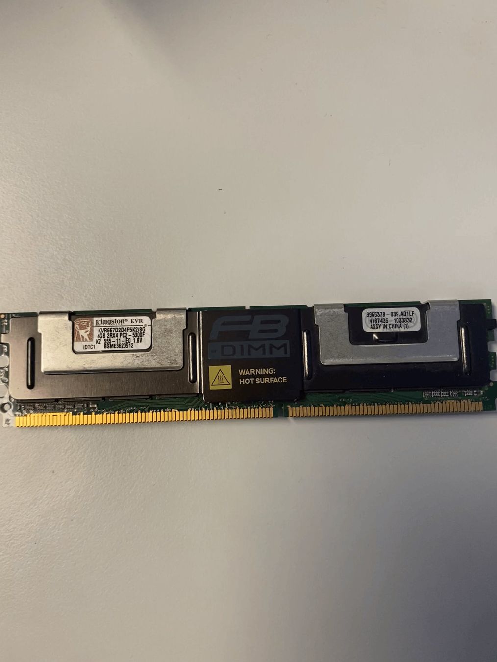 Kingston Mémoires / RAM: Kingston 4GB – D'occasion à Zizers par Digitag0