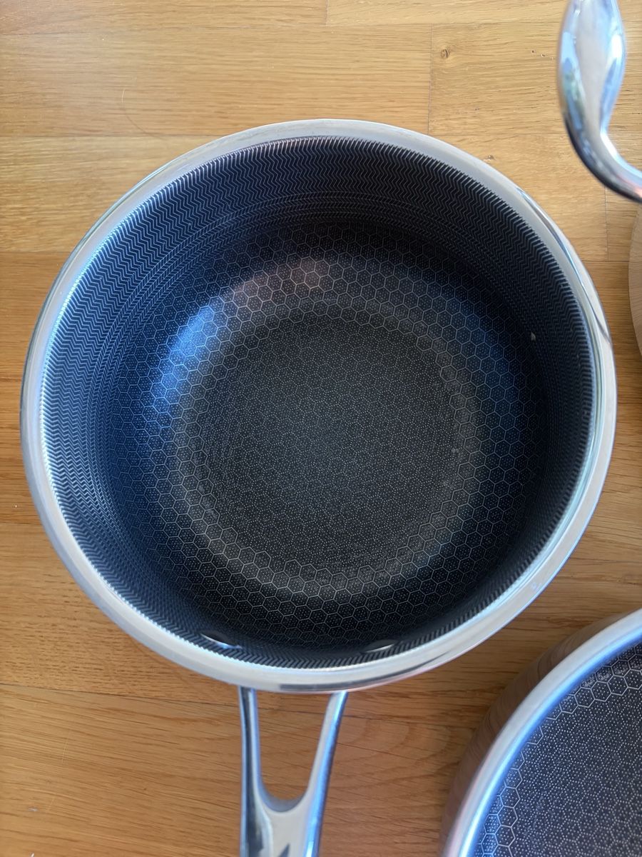 Pentole: Hexclad Topf- und Pfannenset mit Deckeln – Usato da Kreuzlingen venduto da L_Bauer 5