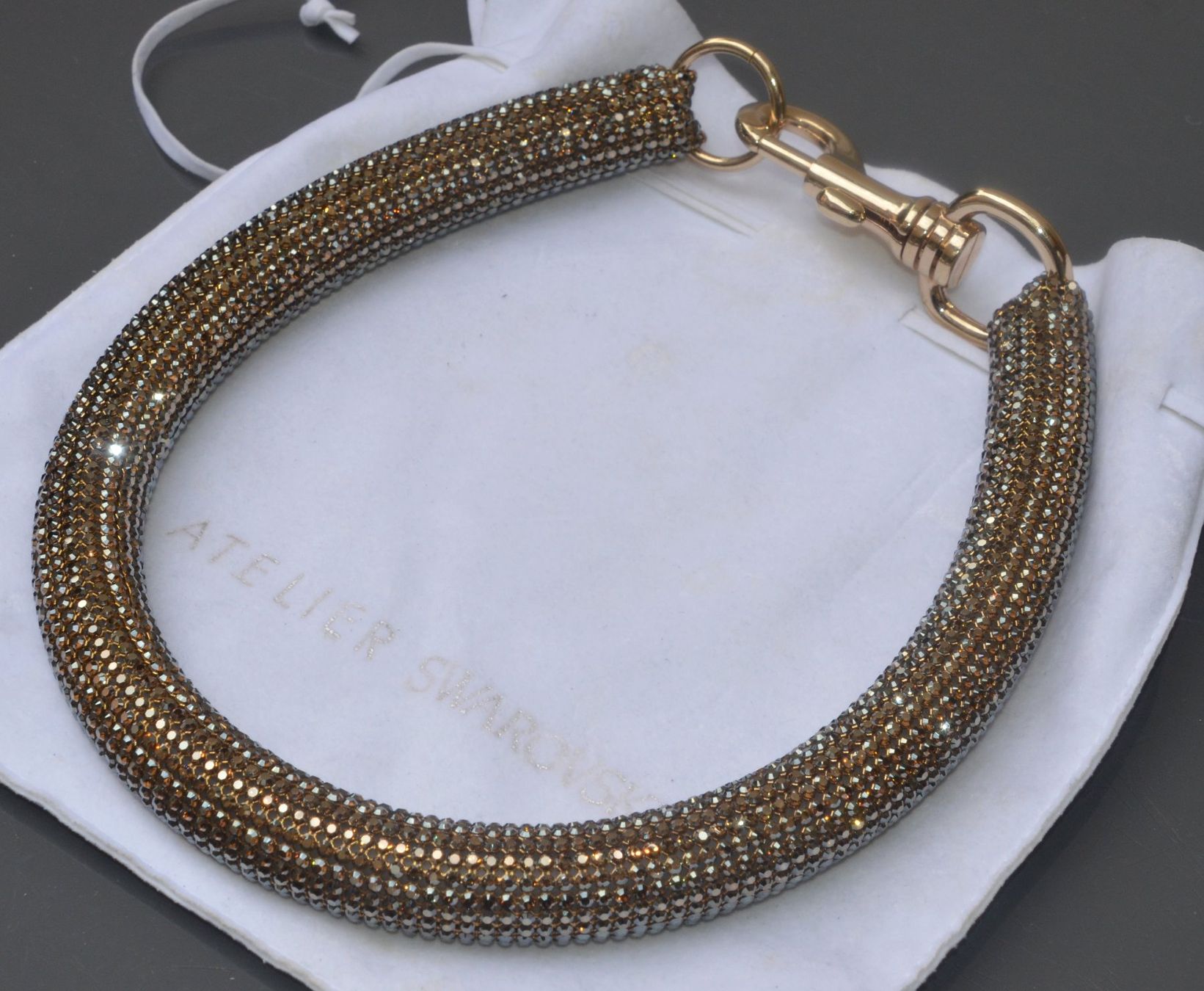 Swarovski Catenine: Atelier Swarovski Halskette / collier – Usato da Collonges venduto da arashee 6