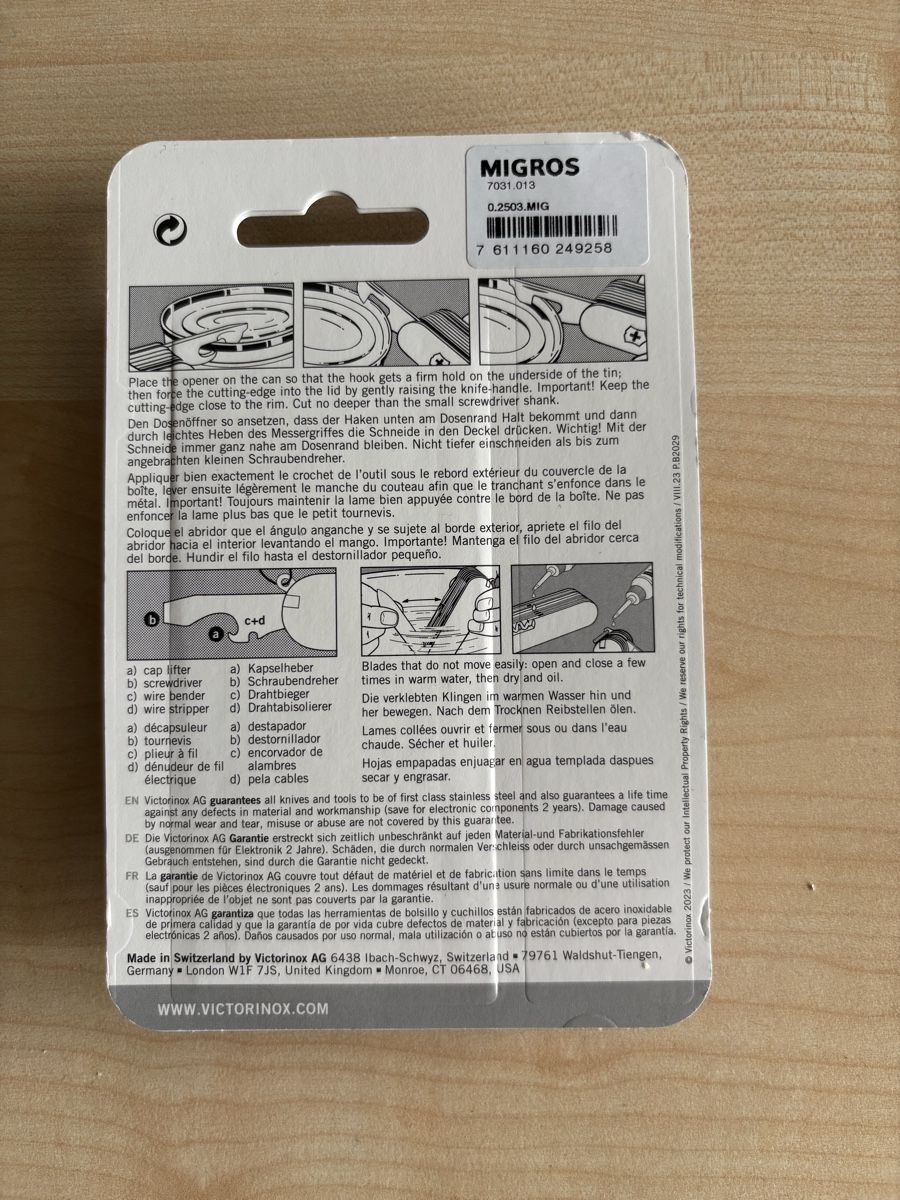 Victorinox Couteaux de poche: Victorinox Taschenmesser Rot – Neuf avec emballage d'origine à Oetwil an der Limmat par EuropaFuchs 1