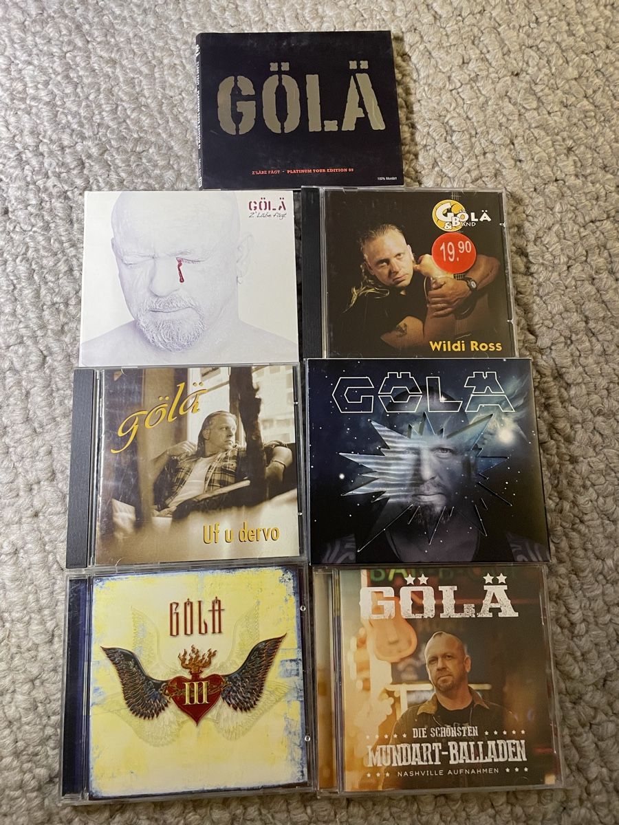 CDs: 7x Gölä – Gebraucht aus Reinach AG von trigger7811