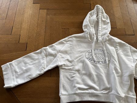 Weisser Vans Hoodie / Pullover, Grösse M