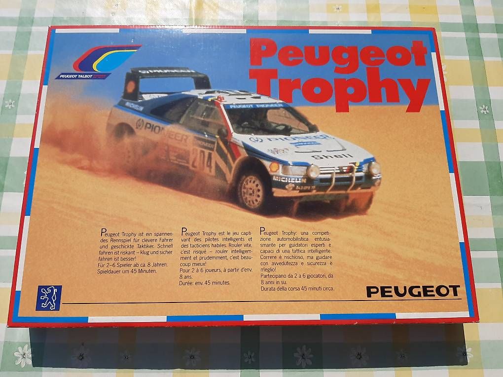 Spiele: Peugeot Trophy - Brettspiel – Gebraucht aus Oekingen von rege71