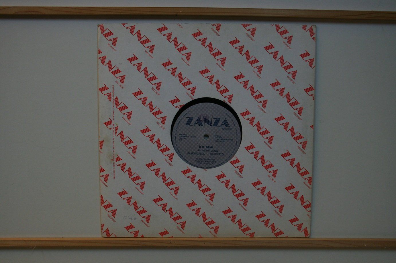 Dischi in vinile: Maxi-Single All night long - B.B. Band – Usato da Wettingen venduto da zibi137