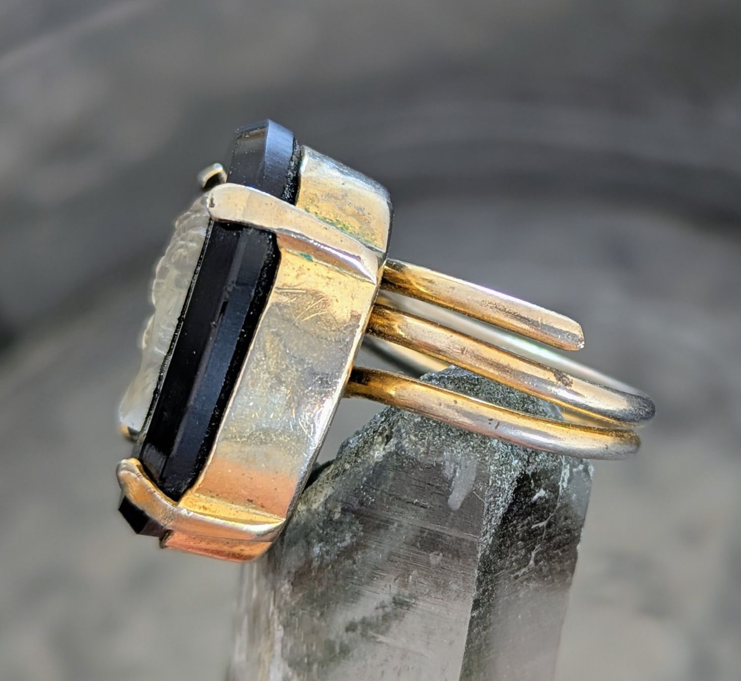 Anelli: Bague antique de style camée – Usato da Genève venduto da qxx_8css 1