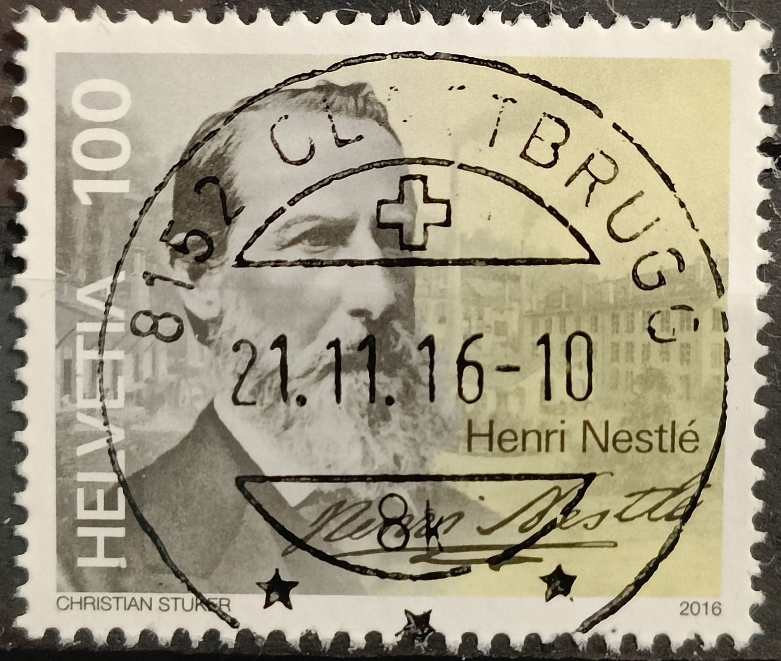 Tutti i francobolli: 2016 Henri Nestlé Top Stempel – Usato da Dübendorf venduto da goeggi79