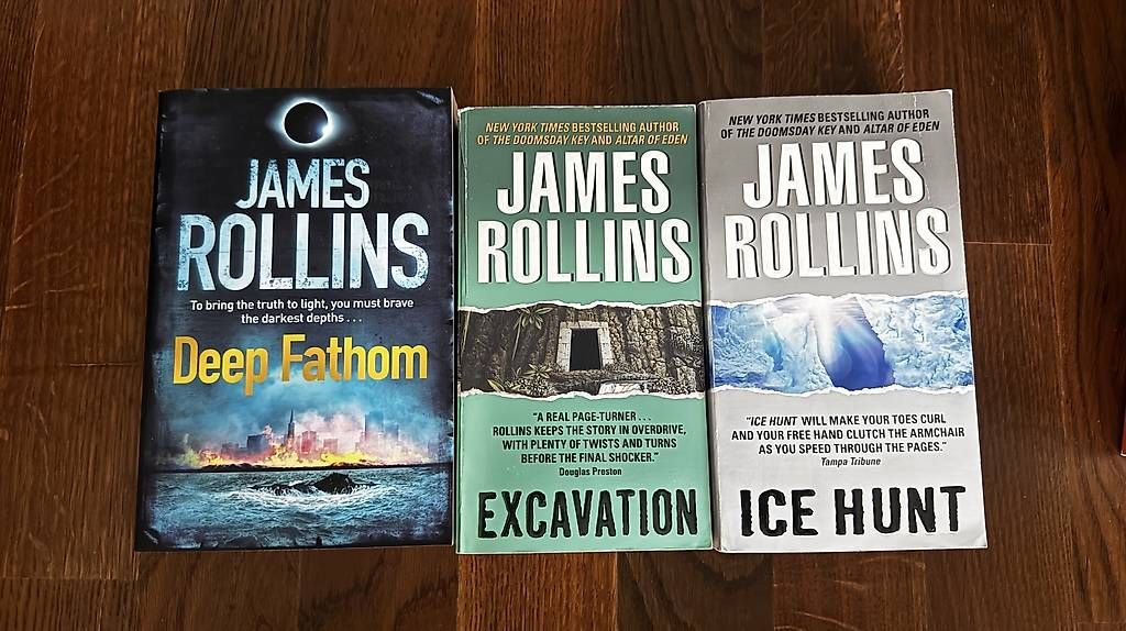 Bücher: James Rollins  3 English Standalone Thrillers – Gebraucht aus Glattpark(Opfikon) von uli_v96q