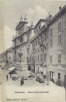 Bellinzona. --  Plazza  della  Cattedrale  (animé, Markt?)