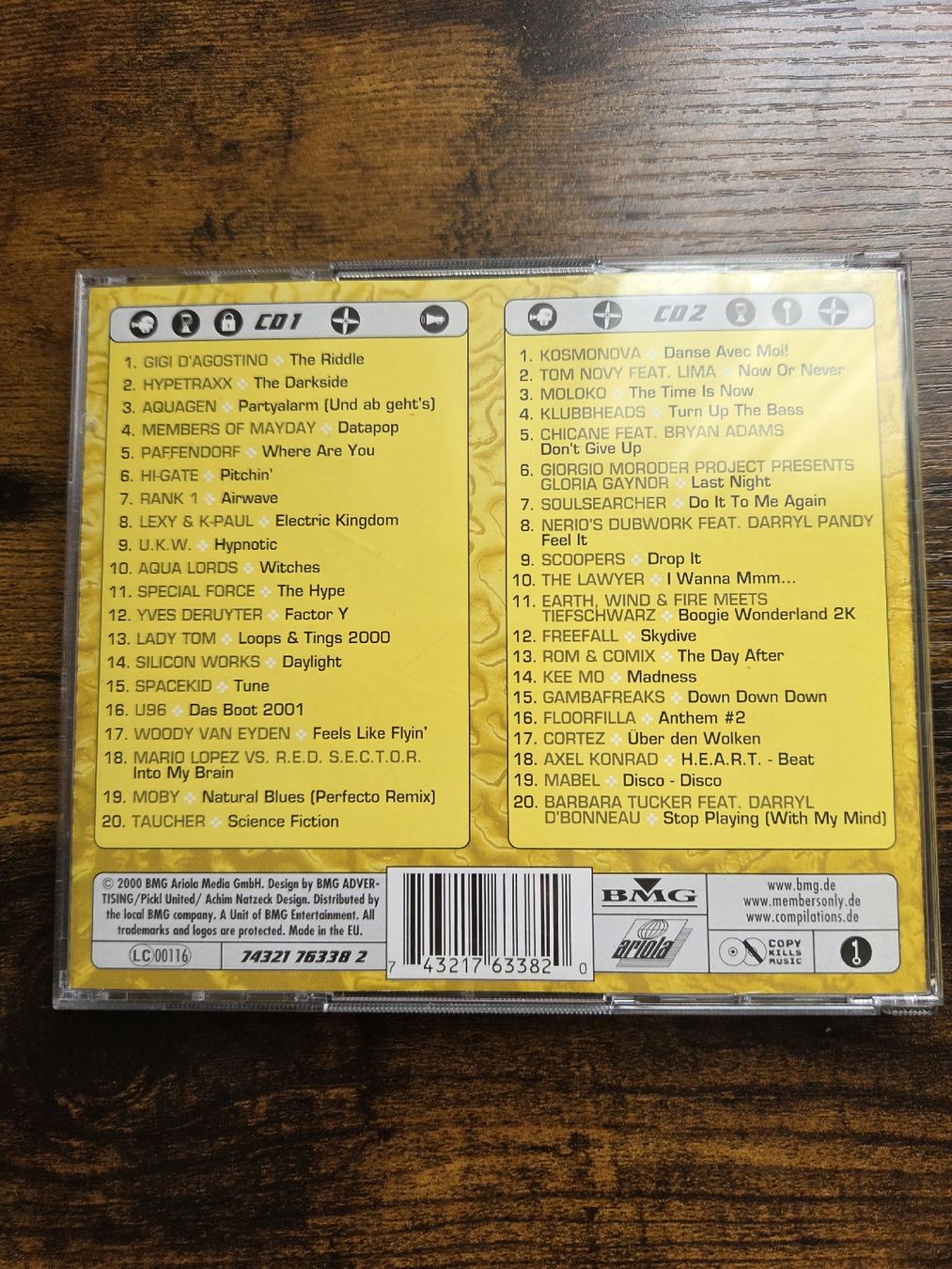 CD: Members Only Part 7 2CD Techno Compilation – Usato da Winterthur venduto da Maricels_Boutique 1