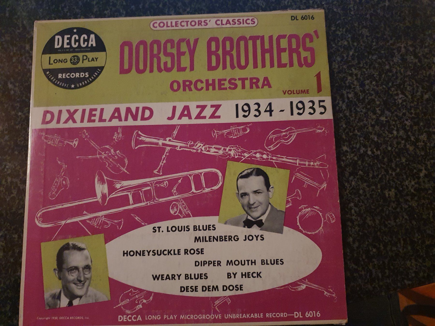 Dischi in vinile: Schallplatte- Dorsey Brothers – Usato da Grandval venduto da JeroenK