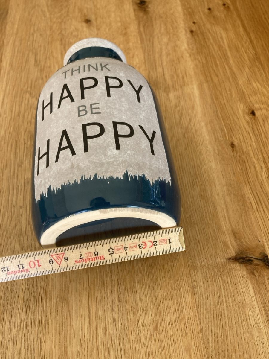 Vasi & Recipienti: Vase think happy be happy – Nuovo (secondo la descrizione) da Hérémence venduto da saburan 2