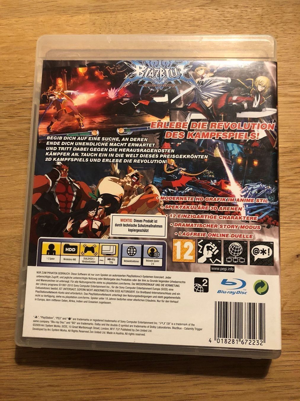 Sony Giochi: Blaz Blue für Sony PS3 – Usato da Kestenholz venduto da Inna09 1