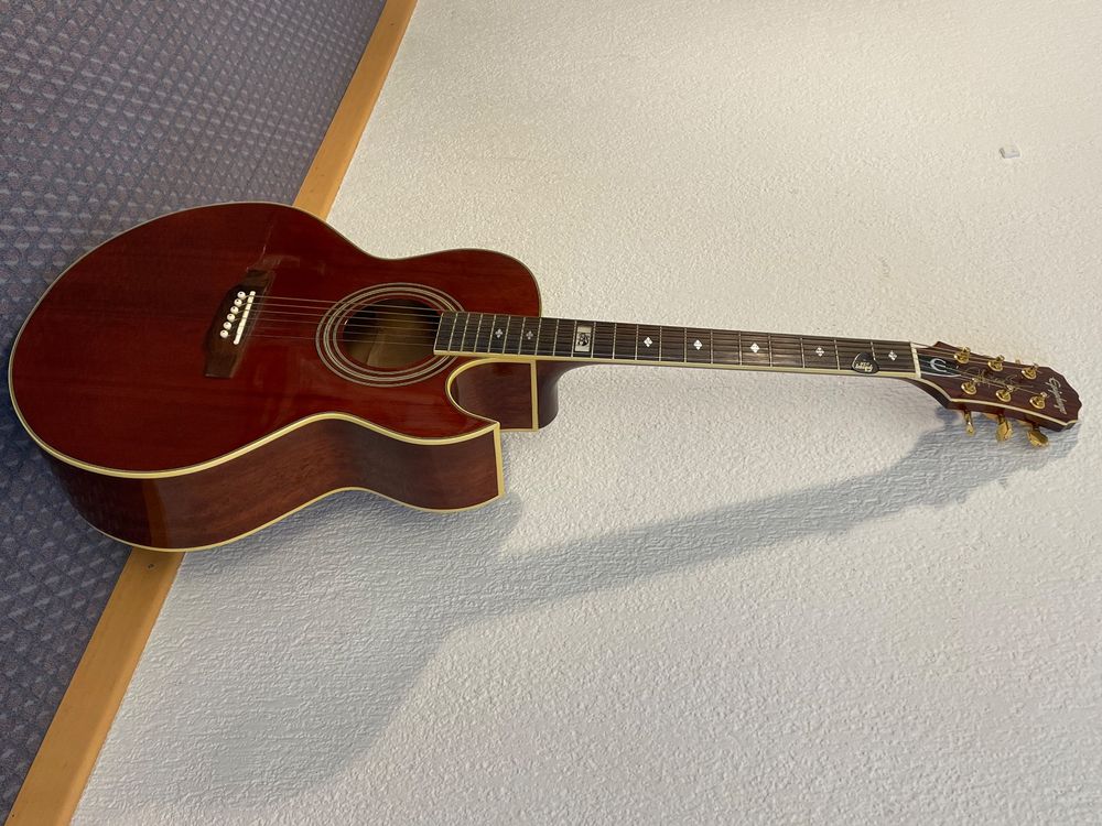 3 Band EQ Piezo Pickup Tonabnehmer Akustikgitarre Vorverstärker