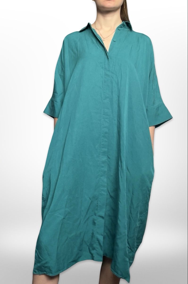 Cos Kleider: Hemdkleid COS • Robe lyocell oversize T/S – Neu (gemäss Beschreibung) aus Vuippens von Anna_as 2