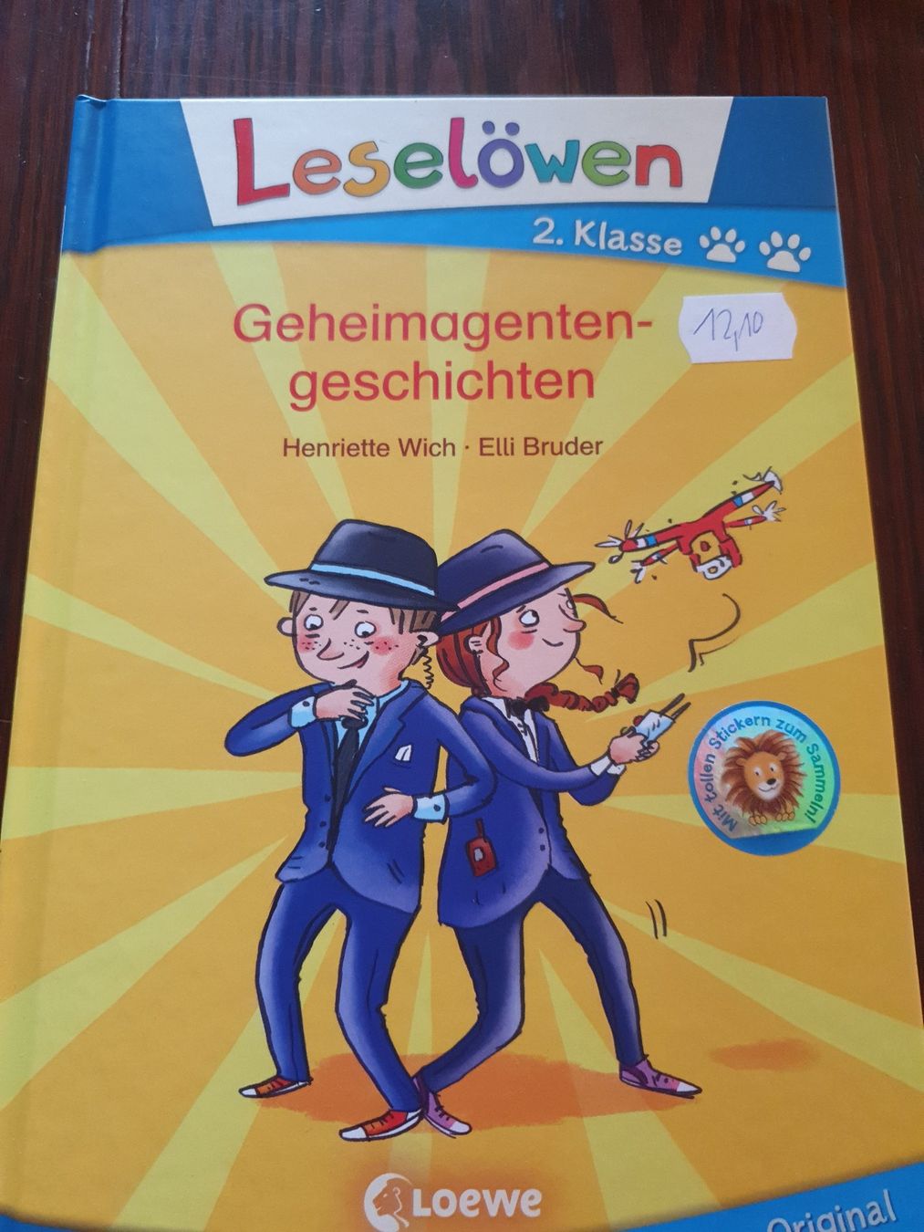 Bücher: Erstlesebuch Leselöwen Geheimagentengeschichten ab 2. Klasse – Neu und originalverpackt aus Wiler b. Seedorf von Peterundpaul