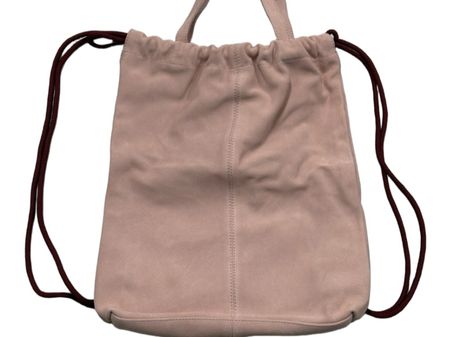 Neuer Park Bags Wildleder 2-in1 Rucksack Rosa Shopper
