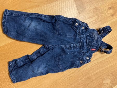H&M Jeans Latzhose Gr 68 (4-6Mt), neuwertig