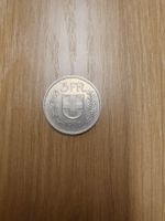 5 Franken Muenze 1968 Confederatio Helvetica guter Zustand
