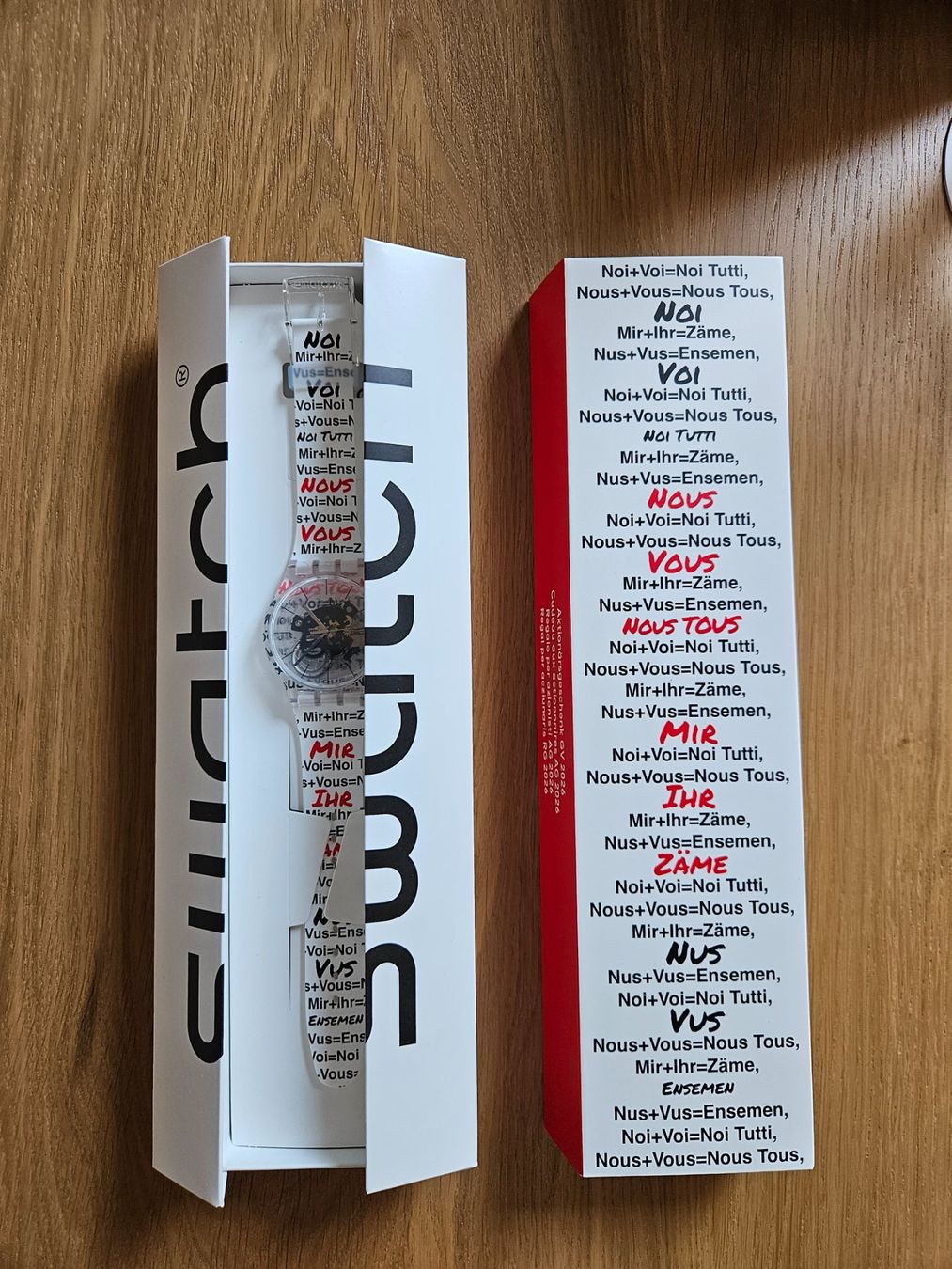 Swatch Orologi: Swatch GV-Uhr 2026 – Nuovo e nell'imballaggio originale da Hellbühl venduto da davhel 1