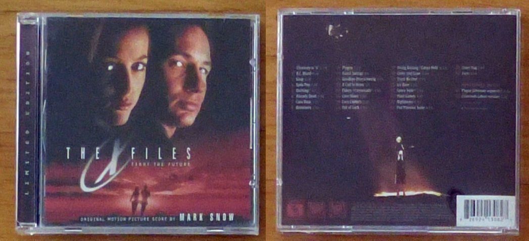 CD: Filmmusik - Mark Snow - The X Files – Usato da Dietikon venduto da immortal-stars